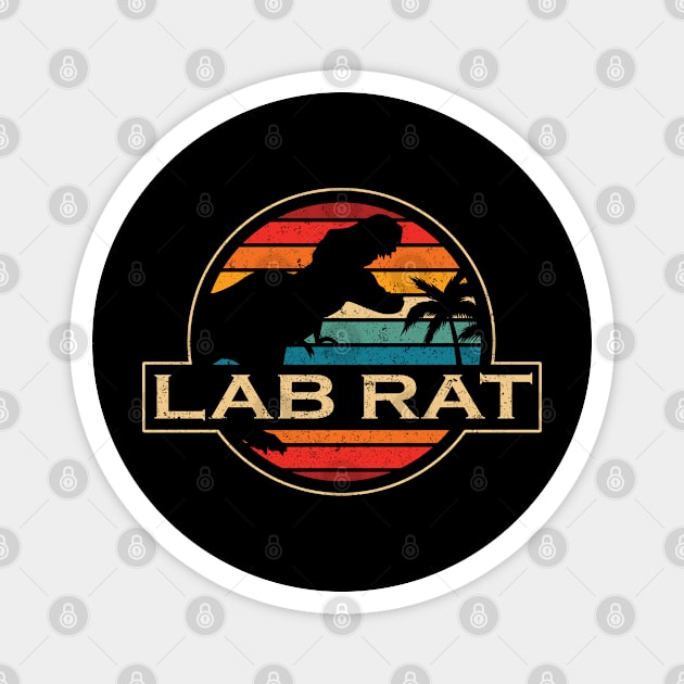 Lab Rat Dinosaur Magnet by SusanFields